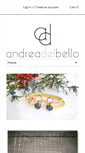 Mobile Screenshot of andreadelbello.com